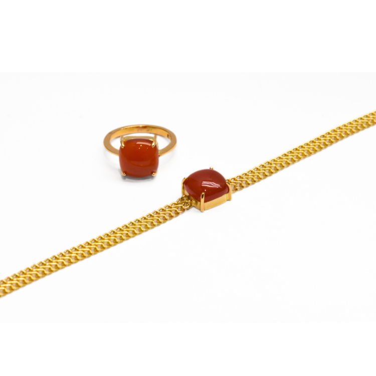 Picture of Aqeeq Bracelet and Ring